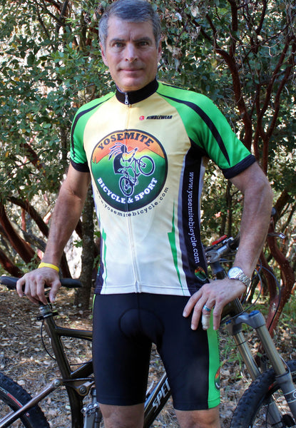 Yosemite Bicycle mens Jersey, made in USA